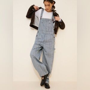 Wrangler Blue Striped Women's Overalls size 6